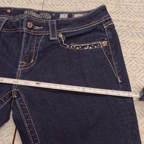 Miss Me Deep Blue Boot Cut Jeans,Western, Rodeo, Festival. - Picture 7 of 15
